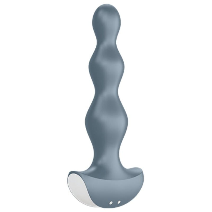 Estimulador Anal Usb Vibração Satisfyer Lolli Plug Cinza