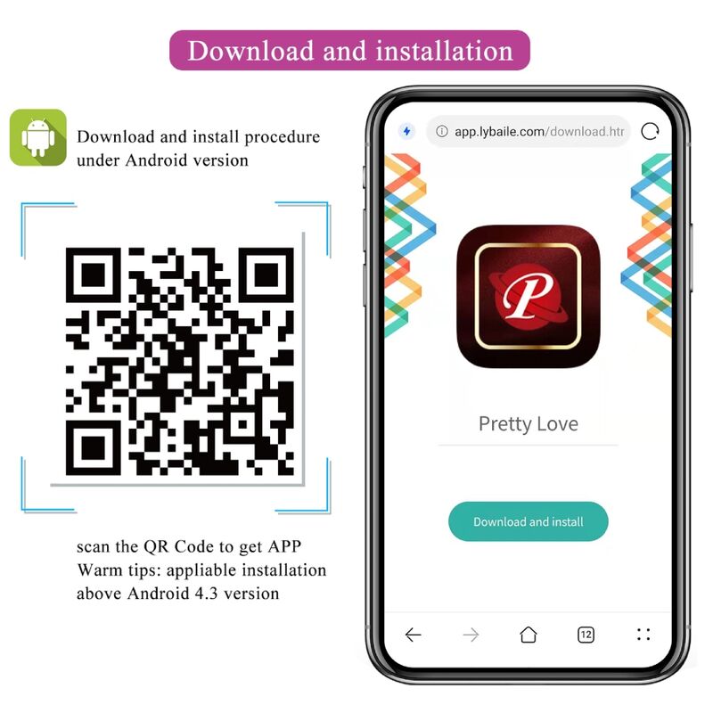 Estimulador Anal Usb Vibração e Eletroestimulação Usb PrettyLove Jefferson Controlo Remoto App