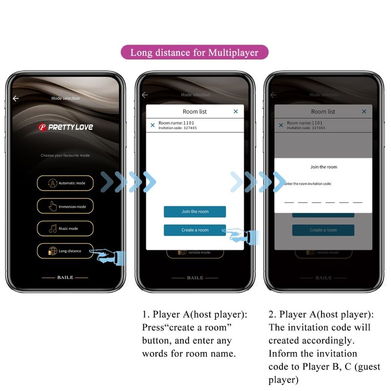 Estimulador Anal Usb Vibração e Eletroestimulação Usb PrettyLove Jefferson Controlo Remoto App