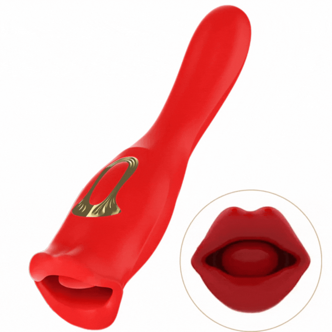 Estimulador Clitoriano Usb Movimento Beijo e Vibração Mia Siena