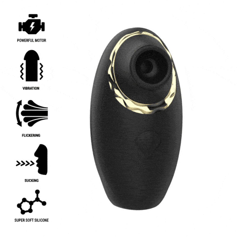 Estimulador Clitoriano Usb Movimento Língua, Sucção e Pulsação Ibiza Climax