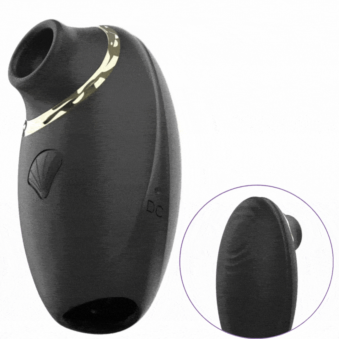 Estimulador Clitoriano Usb Movimento Língua, Sucção e Pulsação Ibiza Climax