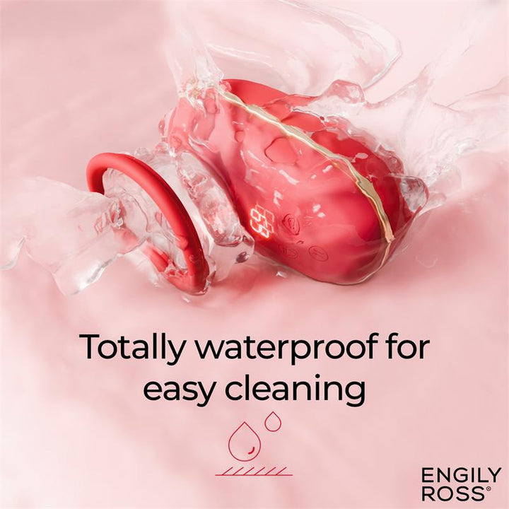 Estimulador Clitoriano Usb Movimento Língua e Sucção Engily Ross Lizer