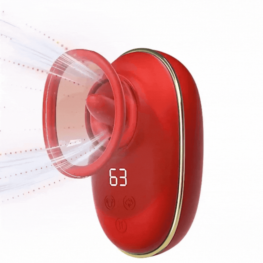 Estimulador Clitoriano Usb Movimento Língua e Sucção Engily Ross Lizer