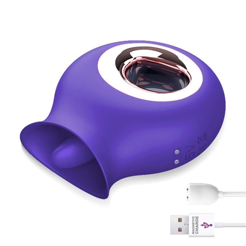 Estimulador Clitoriano Usb Movimento Língua e Vibração Action Leuria