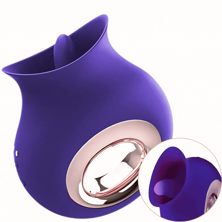 Estimulador Clitoriano Usb Movimento Língua e Vibração Action Leuria