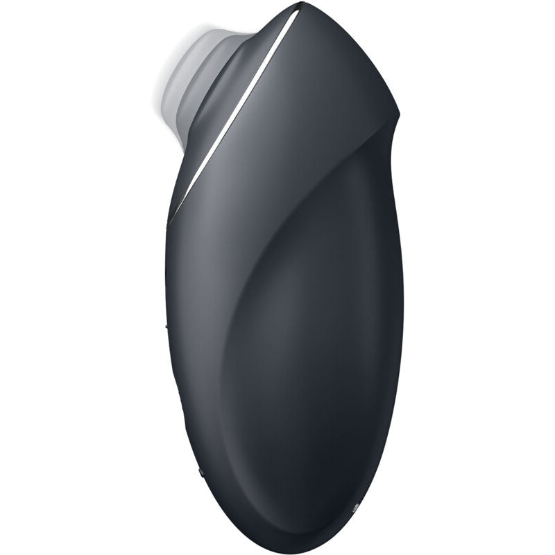 Estimulador Clitoriano Usb Movimento Pulsação Satisfyer Tap & Climax 1 Preto