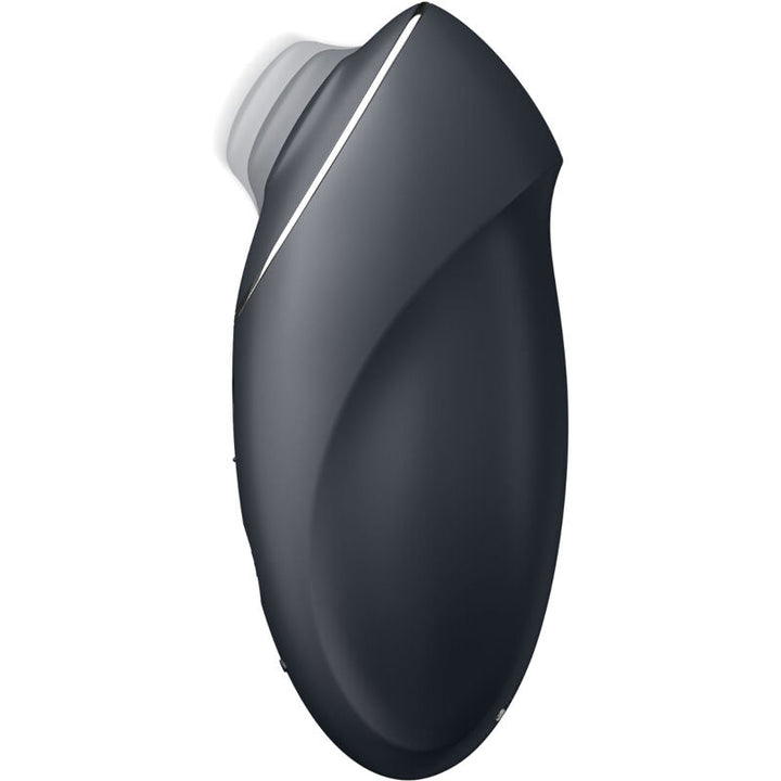 Estimulador Clitoriano Usb Movimento Pulsação Satisfyer Tap & Climax 1 Preto