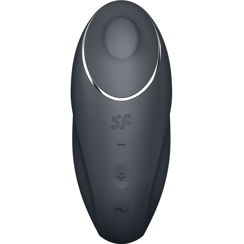 Estimulador Clitoriano Usb Movimento Pulsação Satisfyer Tap & Climax 1 Preto