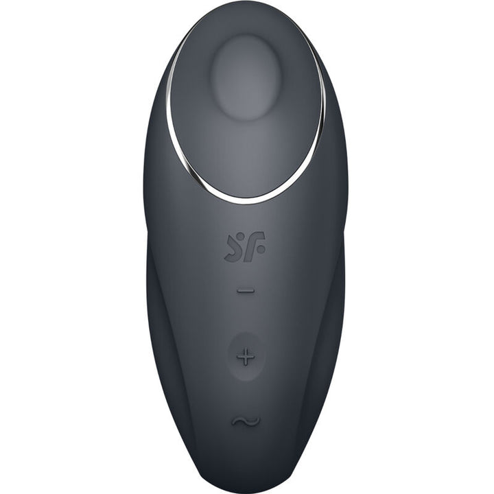 Estimulador Clitoriano Usb Movimento Pulsação Satisfyer Tap & Climax 1 Preto