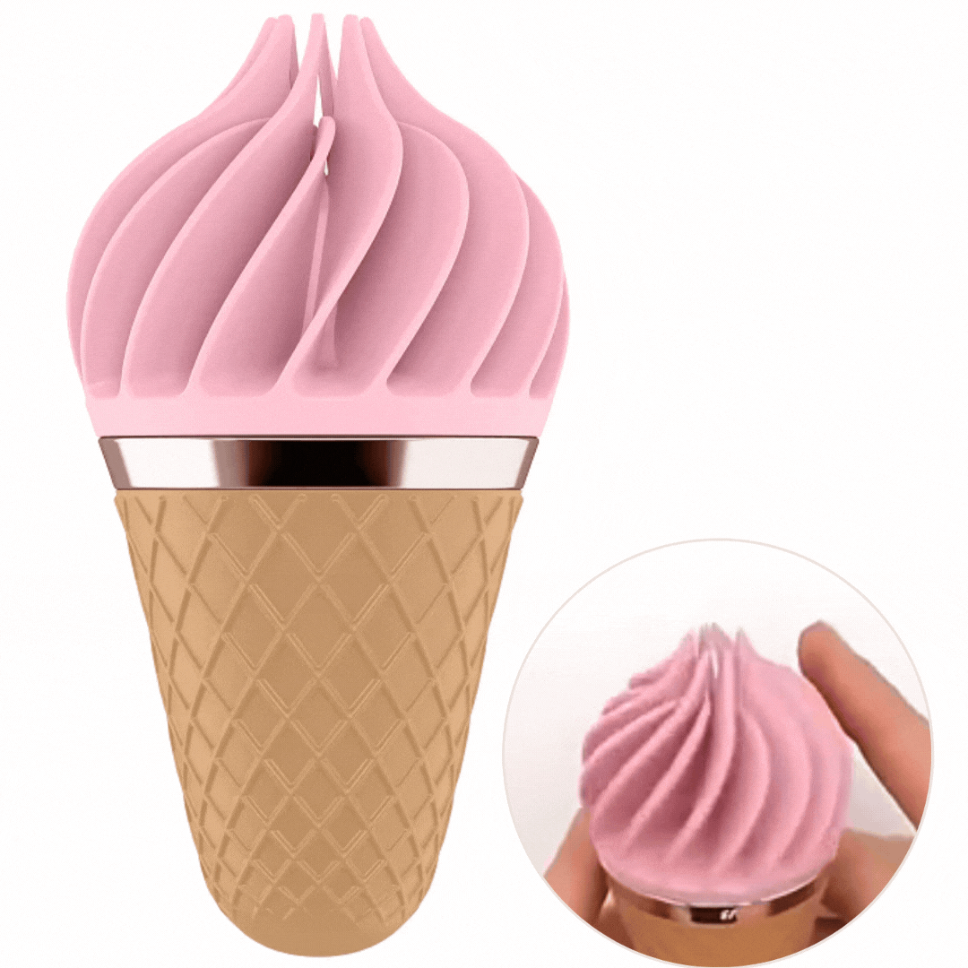 Estimulador Clitoriano Usb Movimento Rotação Satisfyer Sweet Treat Marrom e Rosa