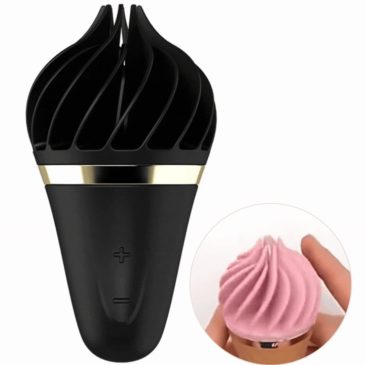 Estimulador Clitoriano Usb Movimento Rotação Satisfyer Sweet Treat Preto