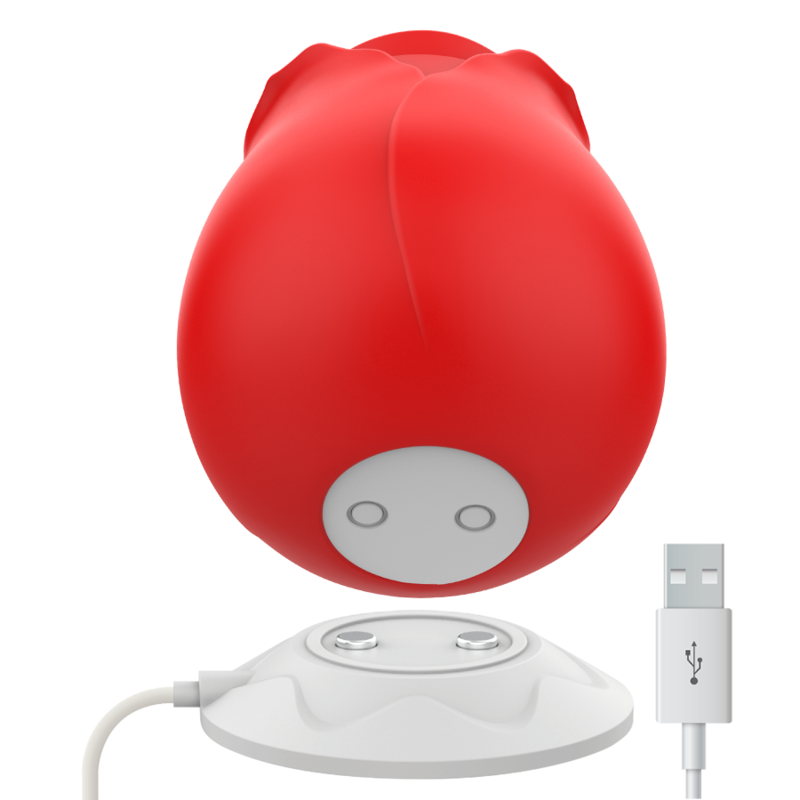 Estimulador Clitoriano Usb Sucção, Língua e Vibração Mia Rosa