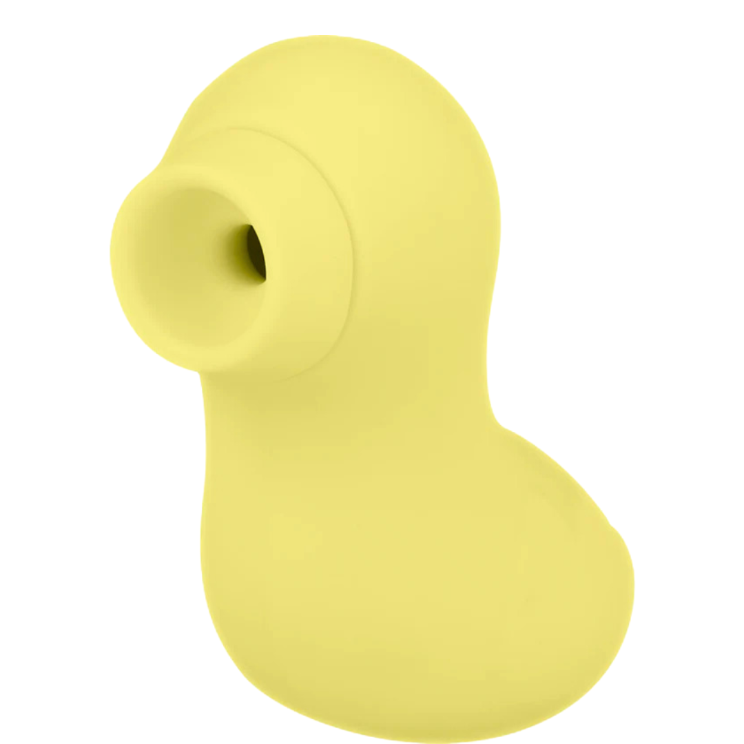 Estimulador Clitoriano Usb Sucção Ohmama My Duck Amarelo