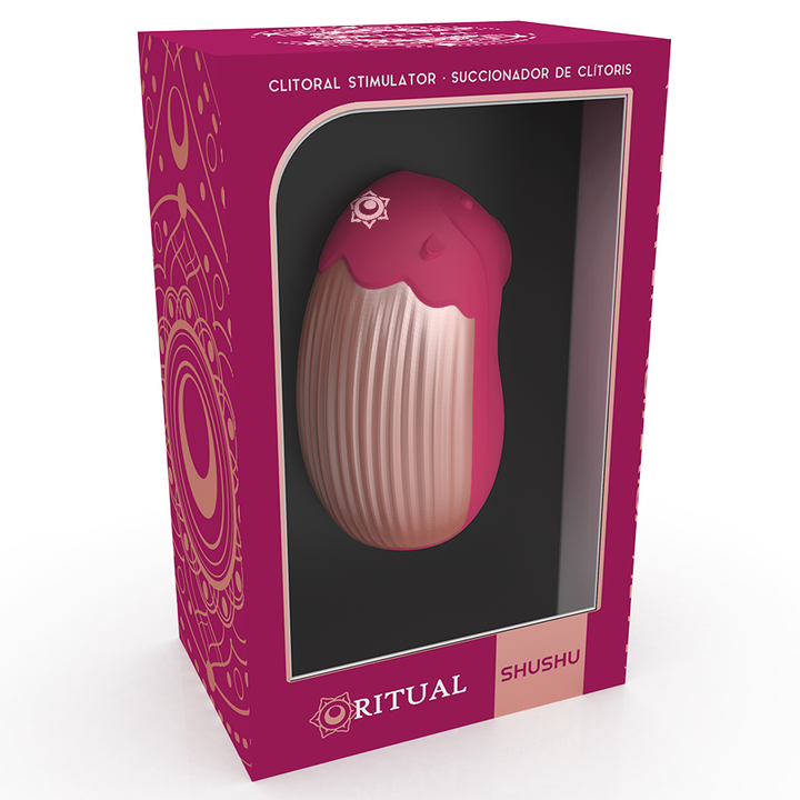 Estimulador Clitoriano Usb Sucção Rithual Shushu Vermelho