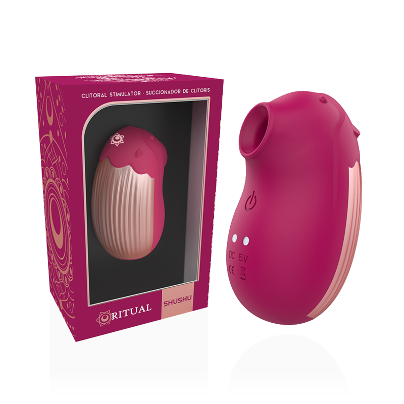 Estimulador Clitoriano Usb Sucção Rithual Shushu Vermelho