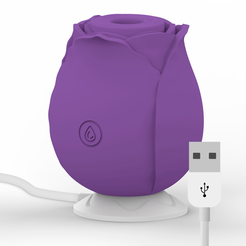 Estimulador Clitoriano Usb Sucção Rosa Mia Roxo