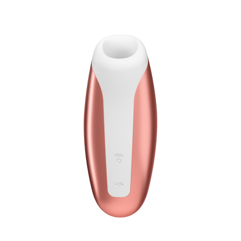 Estimulador Clitoriano Usb Sucção Satisfyer Love Breeze Cobre