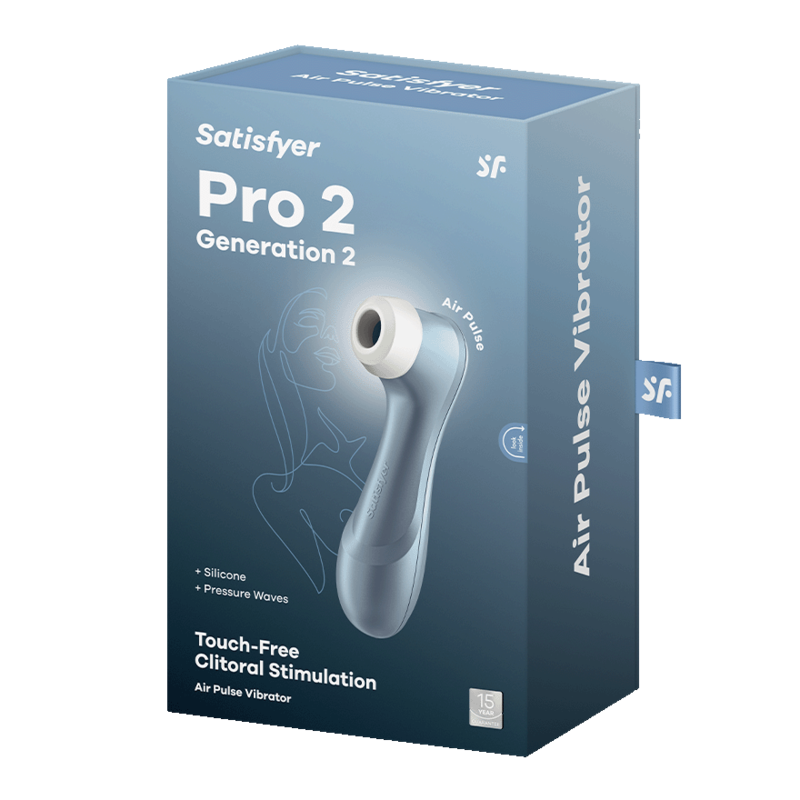 Estimulador Clitoriano Usb Sucção Satisfyer Pro2 Azul