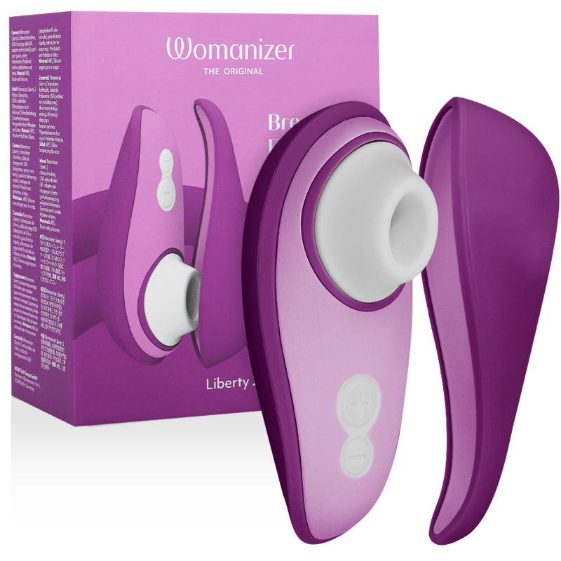 Estimulador Clitoriano Usb Sucção Womanizer Liberty 2 Violeta