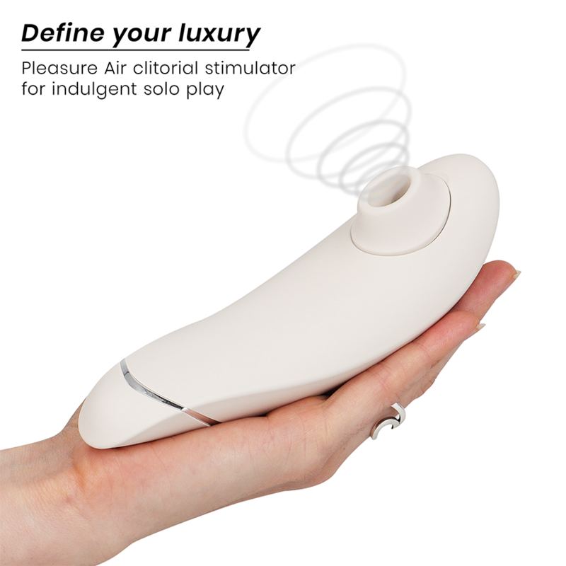 Estimulador Clitoriano Usb Sucção Womanizer Premium 2 Cinzento