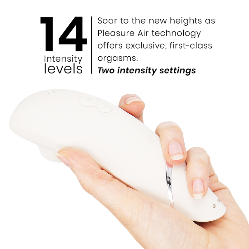 Estimulador Clitoriano Usb Sucção Womanizer Premium 2 Cinzento