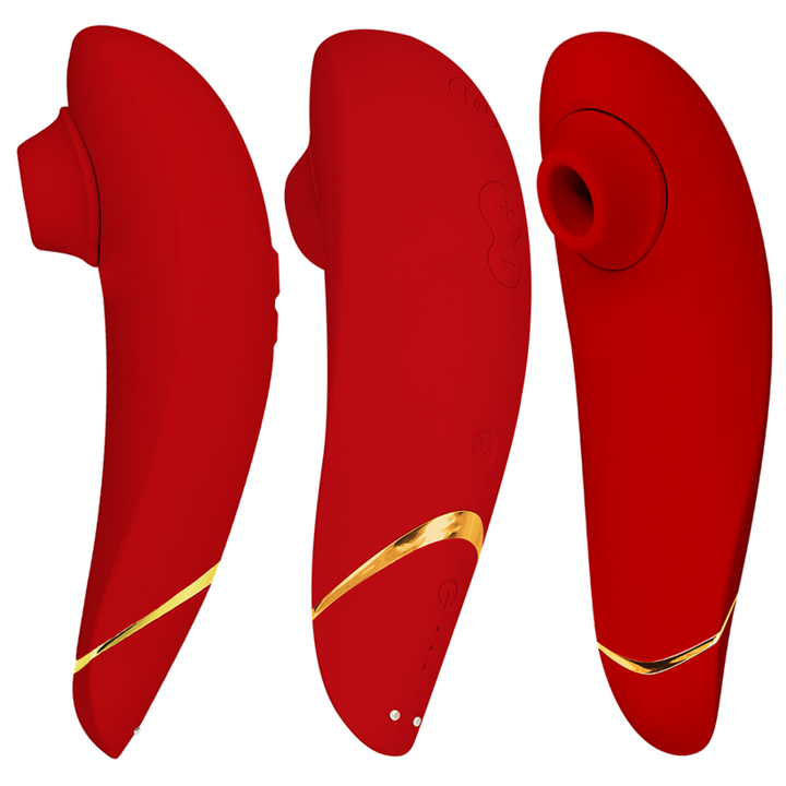 Estimulador Clitoriano Usb Sucção Womanizer Premium 2 Vermelho