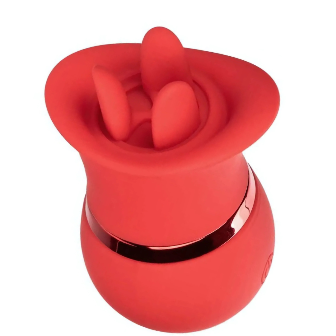 Estimulador Clitoriano Usb Sucção e Língua Calex Suck And Play