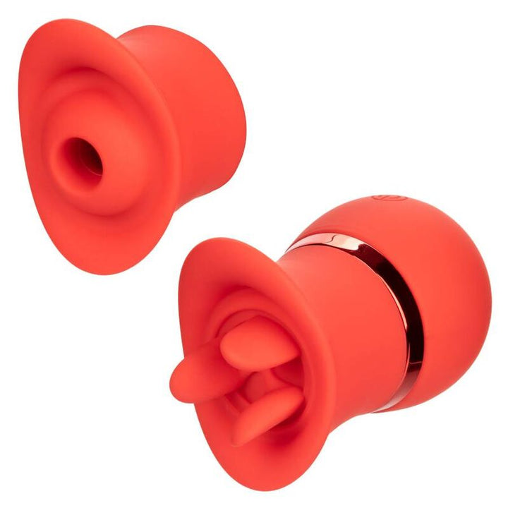 Estimulador Clitoriano Usb Sucção e Língua Calex Suck And Play