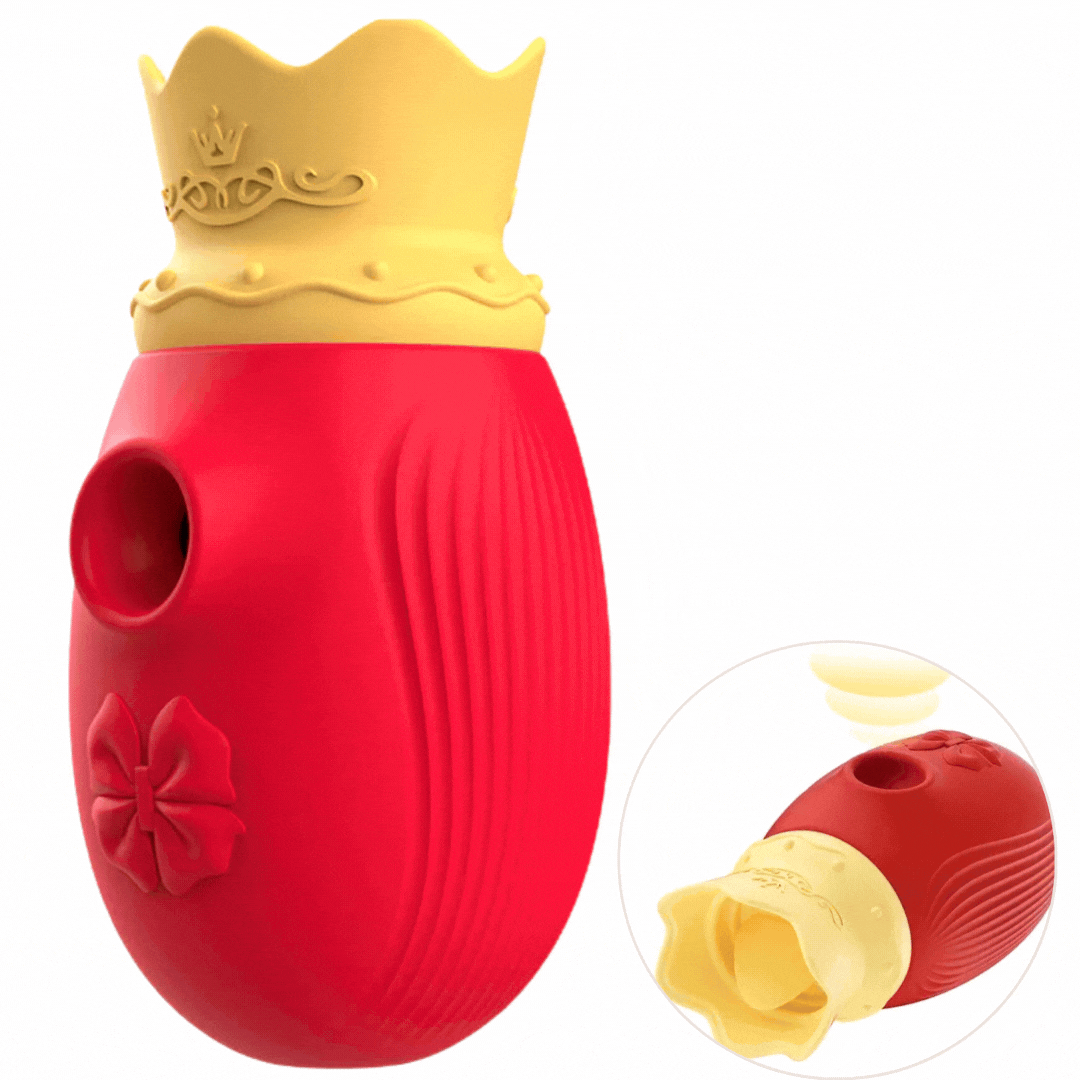 Estimulador Clitoriano Usb Sucção e Língua Intense Vermelho