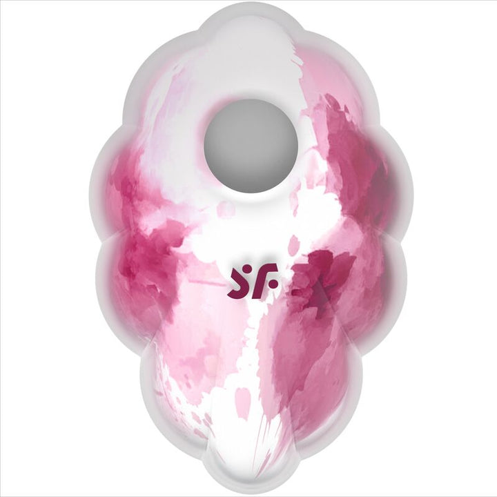 Estimulador Clitoriano Usb Sucção e Vibração Satisfyer Cloud Dancer Verde