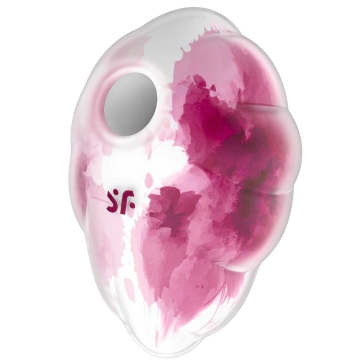 Estimulador Clitoriano Usb Sucção e Vibração Satisfyer Cloud Dancer Verde