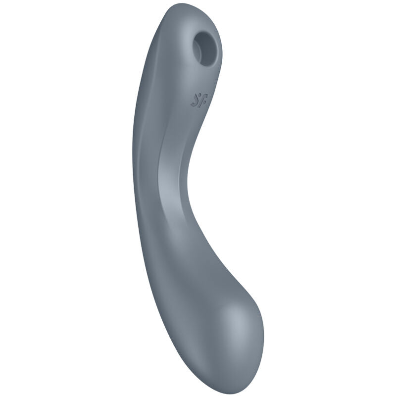 Estimulador Clitoriano Usb Sucção e Vibração Satisfyer Curve Trinity 1 Cinzento