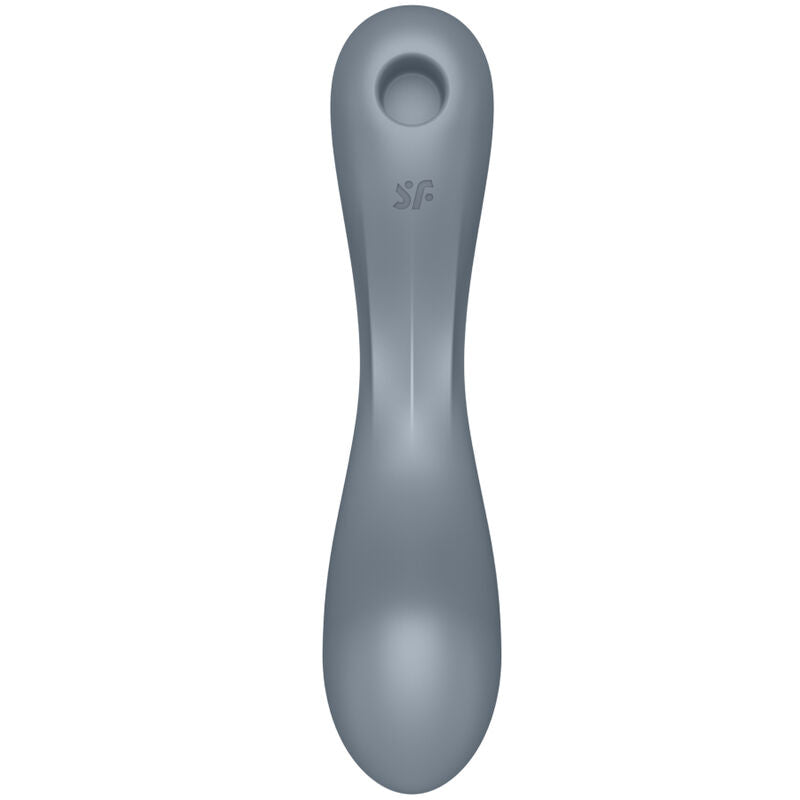 Estimulador Clitoriano Usb Sucção e Vibração Satisfyer Curve Trinity 1 Cinzento