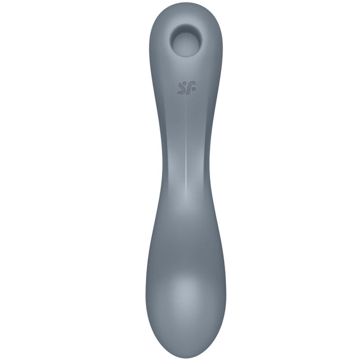 Estimulador Clitoriano Usb Sucção e Vibração Satisfyer Curve Trinity 1 Cinzento