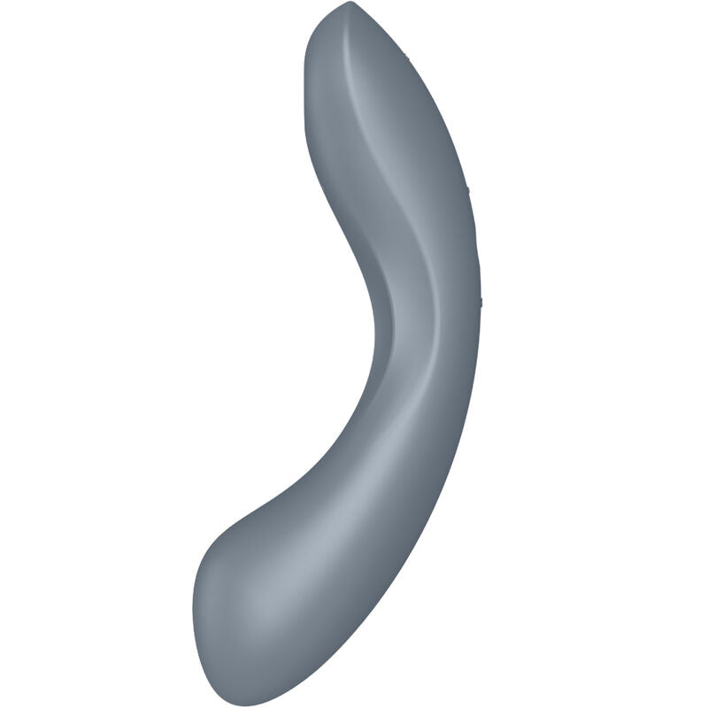 Estimulador Clitoriano Usb Sucção e Vibração Satisfyer Curve Trinity 1 Cinzento