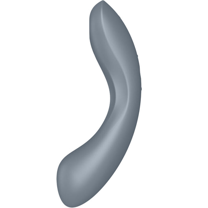 Estimulador Clitoriano Usb Sucção e Vibração Satisfyer Curve Trinity 1 Cinzento