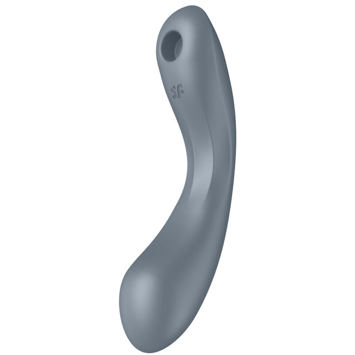 Estimulador Clitoriano Usb Sucção e Vibração Satisfyer Curve Trinity 1 Cinzento