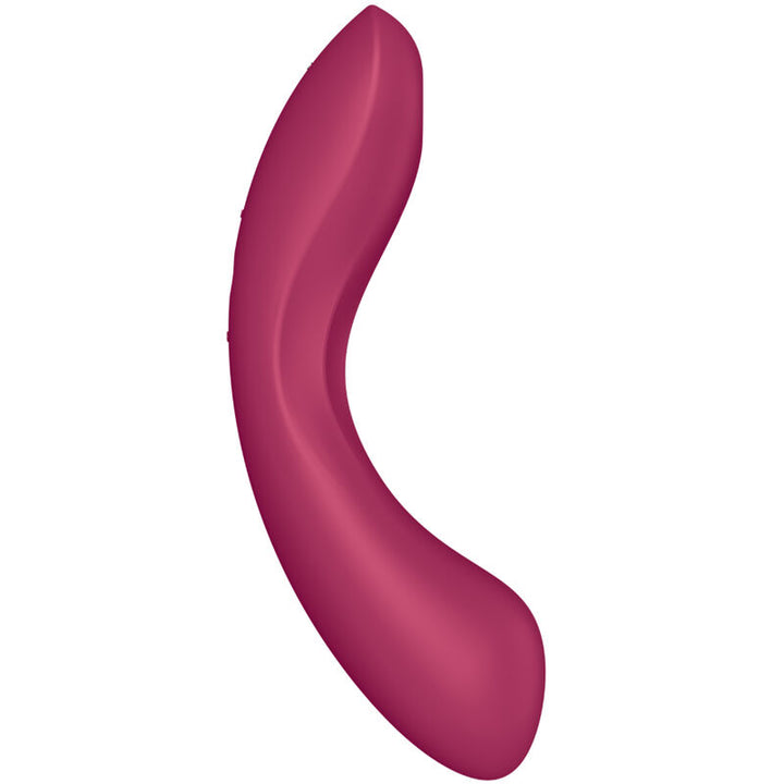 Estimulador Clitoriano Usb Sucção e Vibração Satisfyer Curve Trinity 1 Vermelho