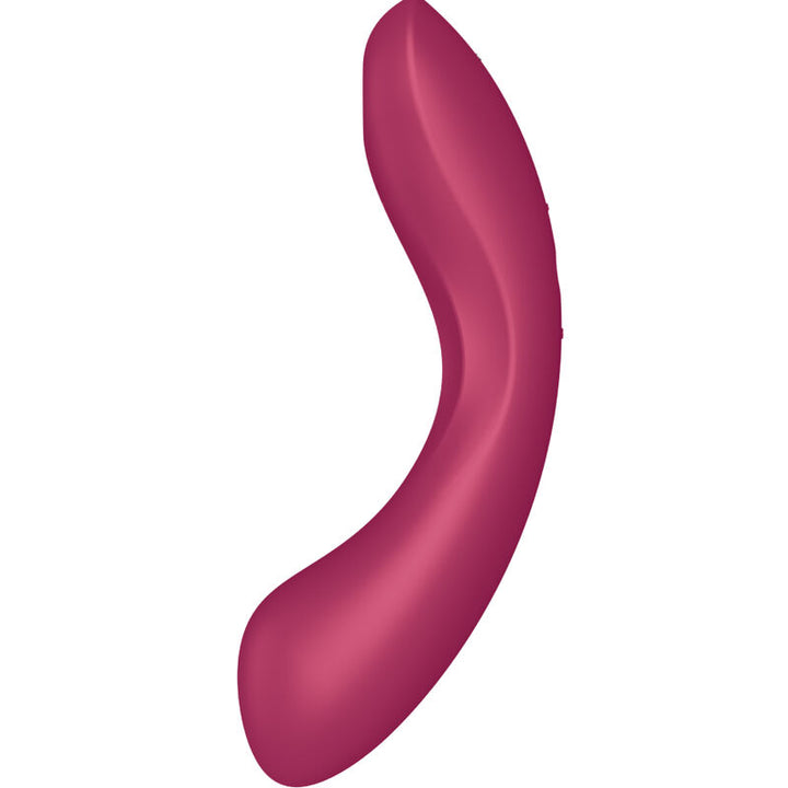 Estimulador Clitoriano Usb Sucção e Vibração Satisfyer Curve Trinity 1 Vermelho