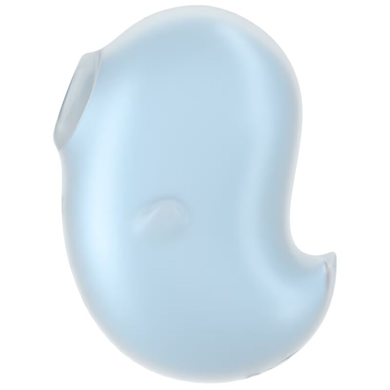Estimulador Clitoriano Usb Sucção e Vibração Satisfyer Cutie Ghost Azul
