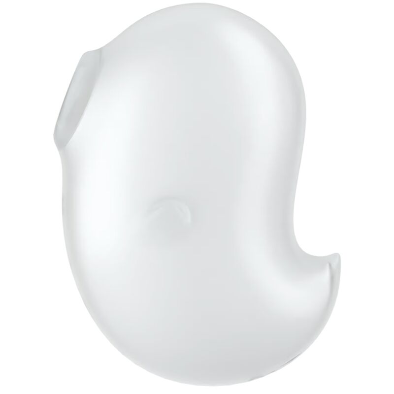 Estimulador Clitoriano Usb Sucção e Vibração Satisfyer Cutie Ghost Branco