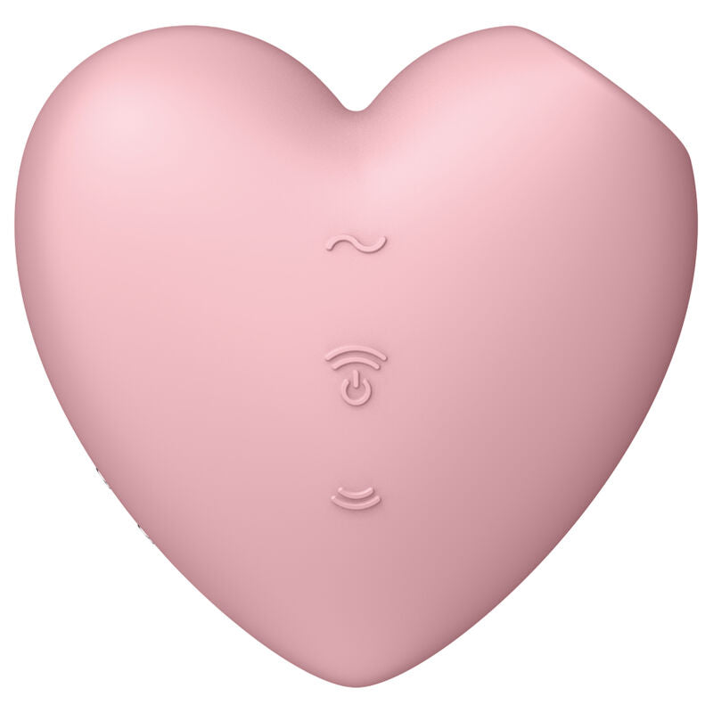 Estimulador Clitoriano Usb Sucção e Vibração Satisfyer Cutie Rosa
