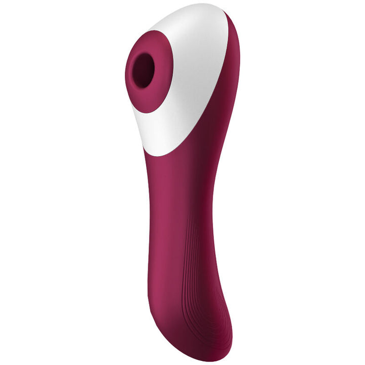 Estimulador Clitoriano Usb Sucção e Vibração Satisfyer Dual Crush