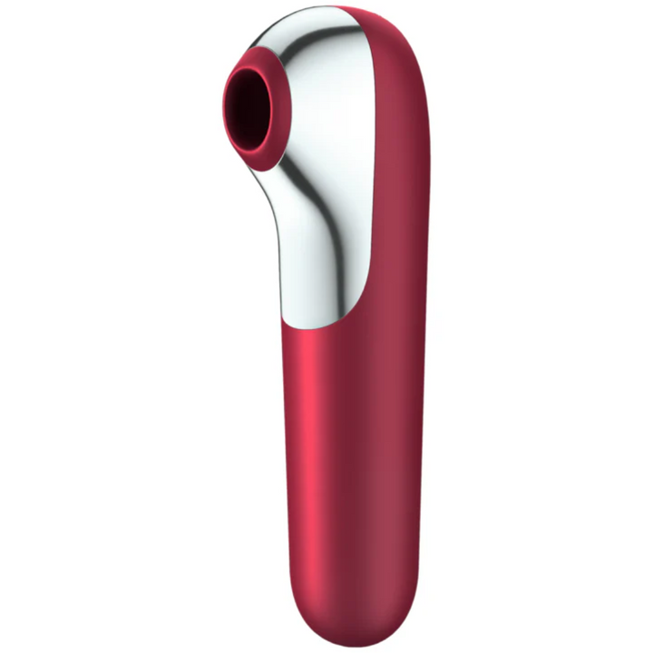 Estimulador Clitoriano Usb Sucção e Vibração Satisfyer Dual Love Vermelho Controlo Remoto App