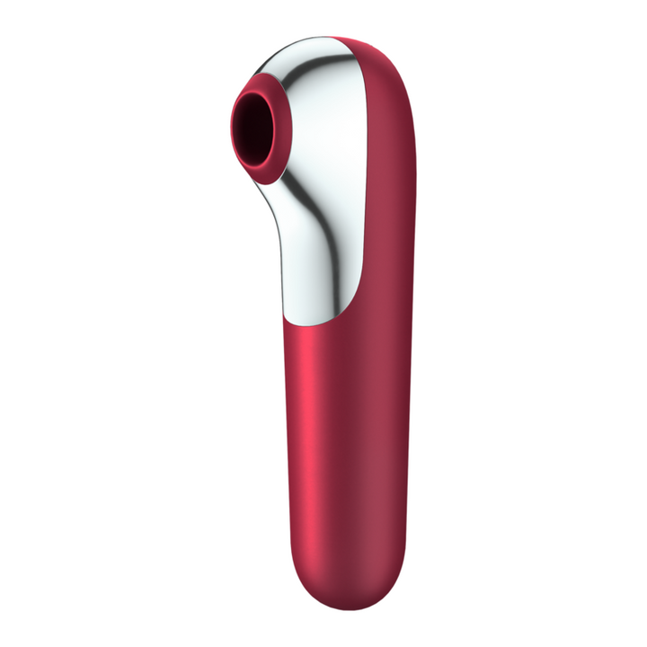 Estimulador Clitoriano Usb Sucção e Vibração Satisfyer Dual Love Vermelho Controlo Remoto App