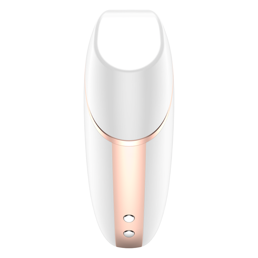 Estimulador Clitoriano Usb Sucção e Vibração Satisfyer Love Triangle Branco