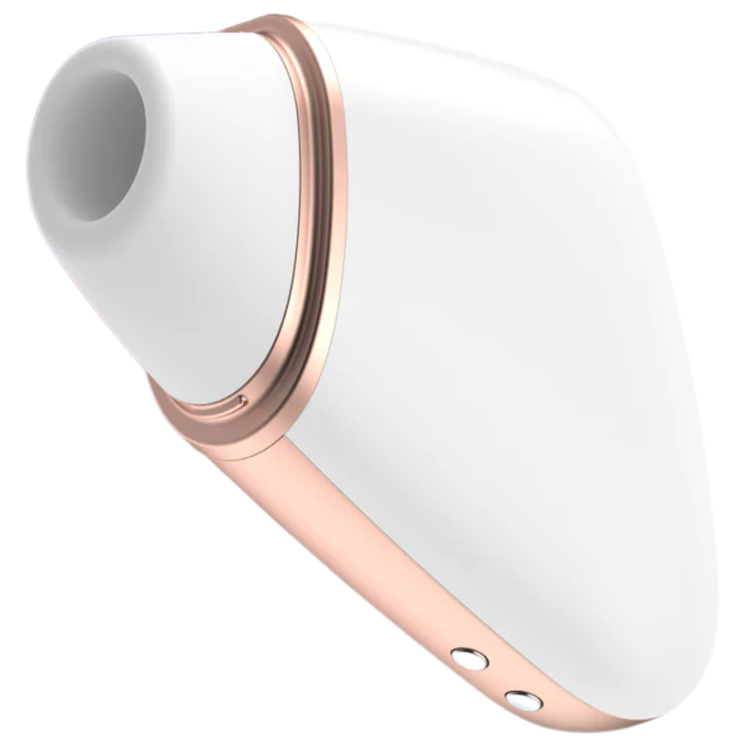 Estimulador Clitoriano Usb Sucção e Vibração Satisfyer Love Triangle Branco