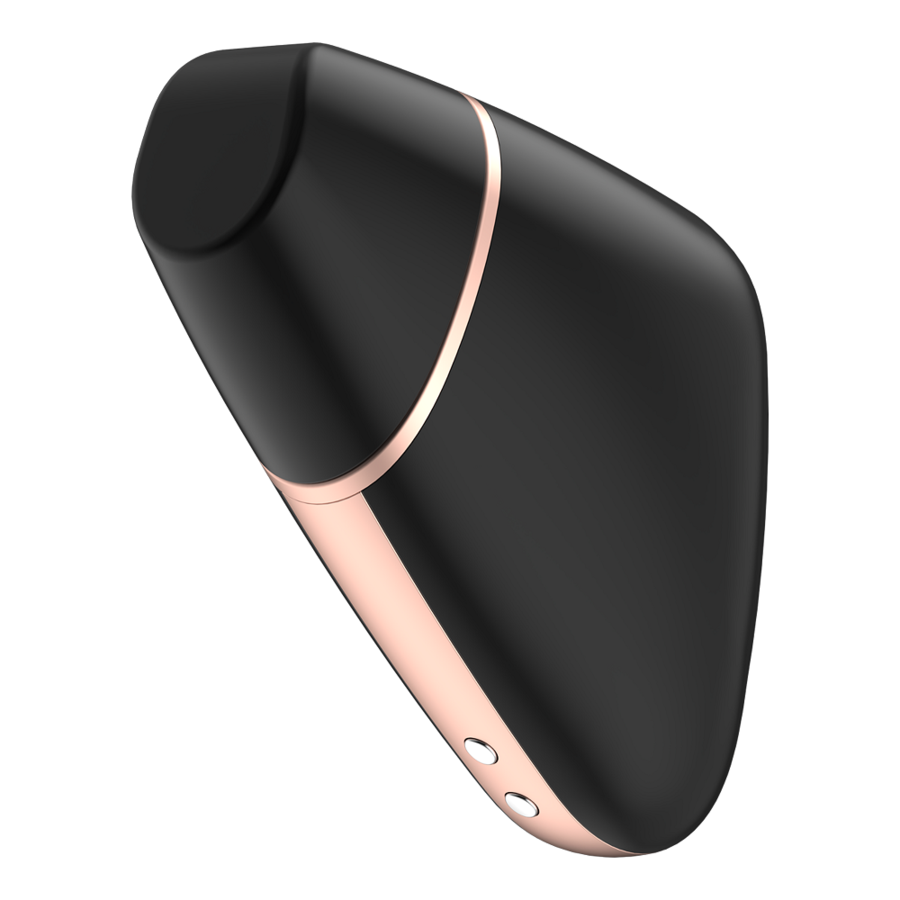 Estimulador Clitoriano Usb Sucção e Vibração Satisfyer Love Triangle Preto Controlo Remoto App