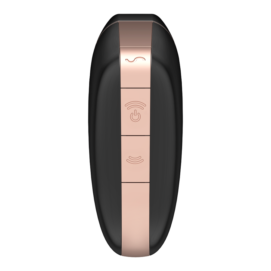 Estimulador Clitoriano Usb Sucção e Vibração Satisfyer Love Triangle Preto Controlo Remoto App